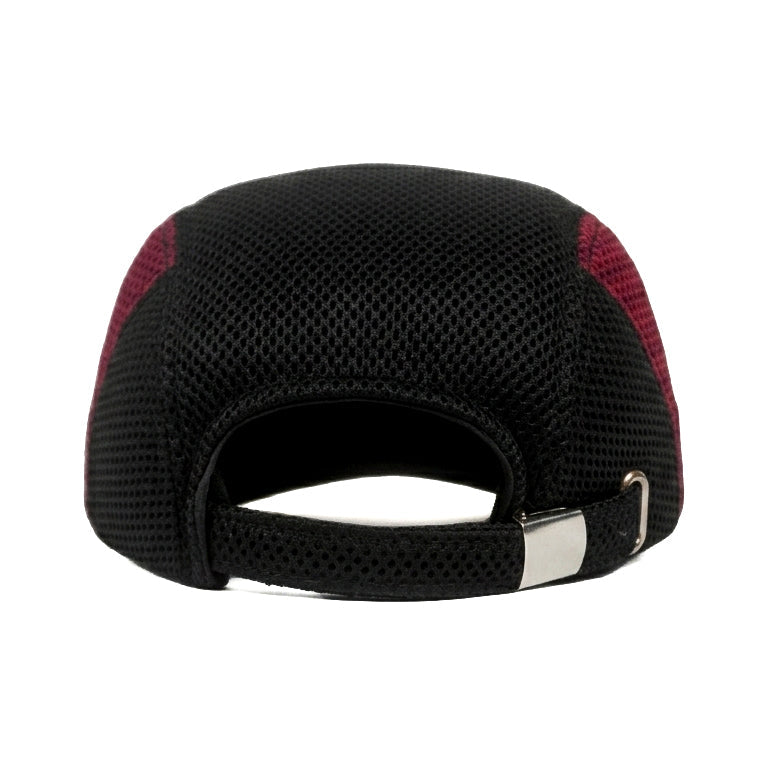 Black and Red Vintage Newsboy Cap