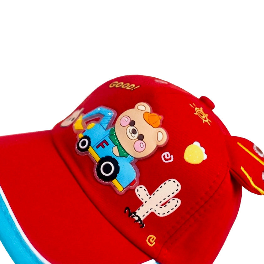 Red Teady's Joy Ride Funday Kids Cap