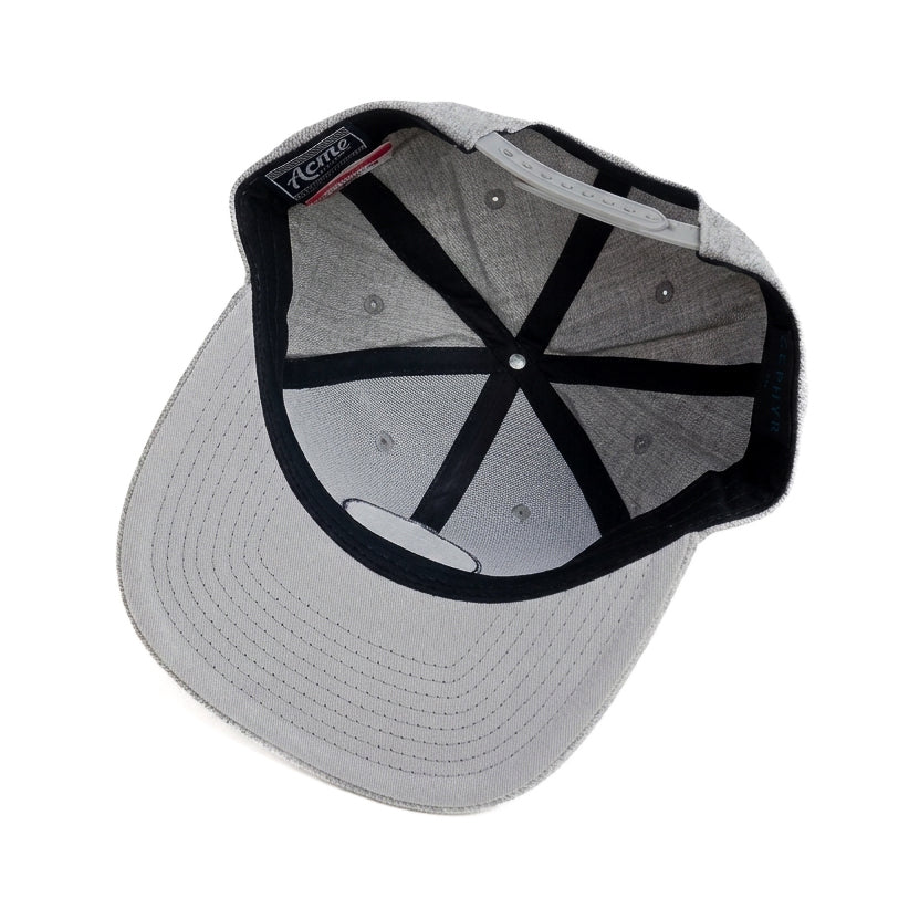 ZEPHYR GIN Limited Edition Grey Snapback