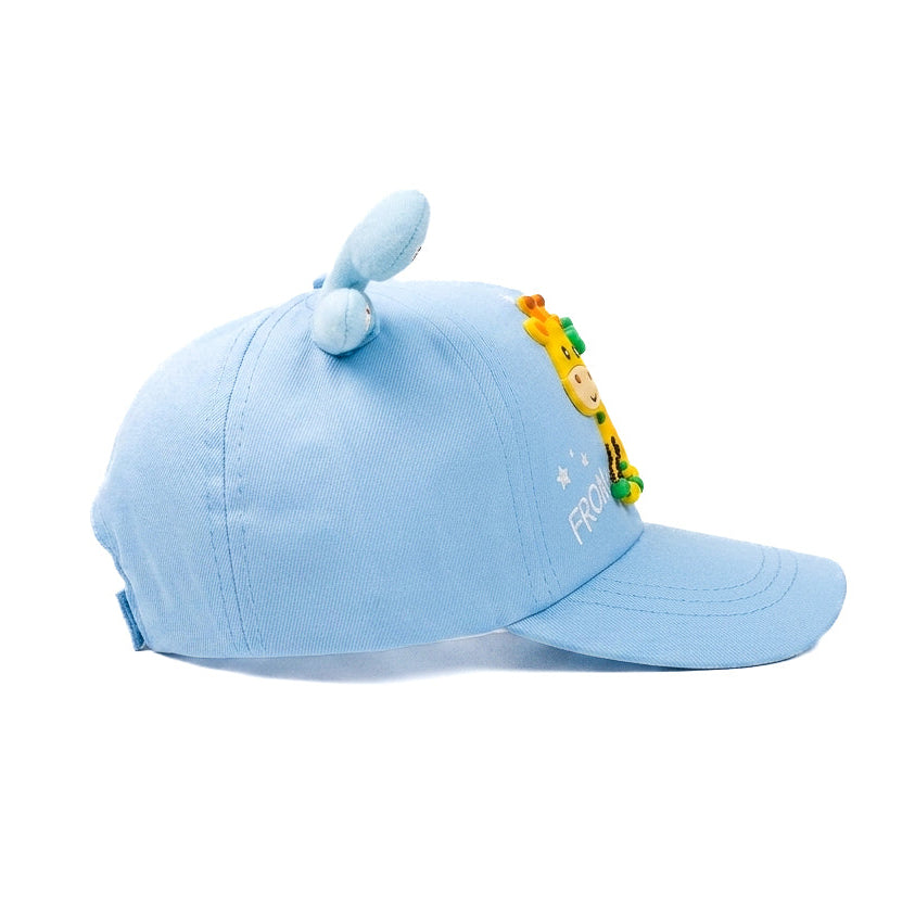 Baby Blue Girrafe Kids Funday Cap