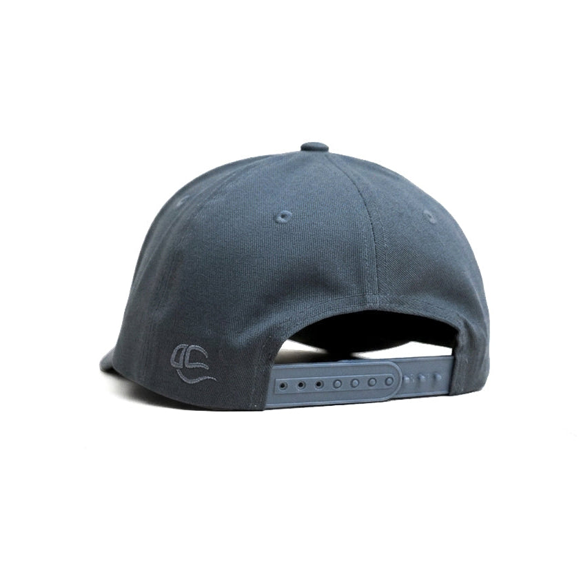 Rope Mode Grey Snapback Cap