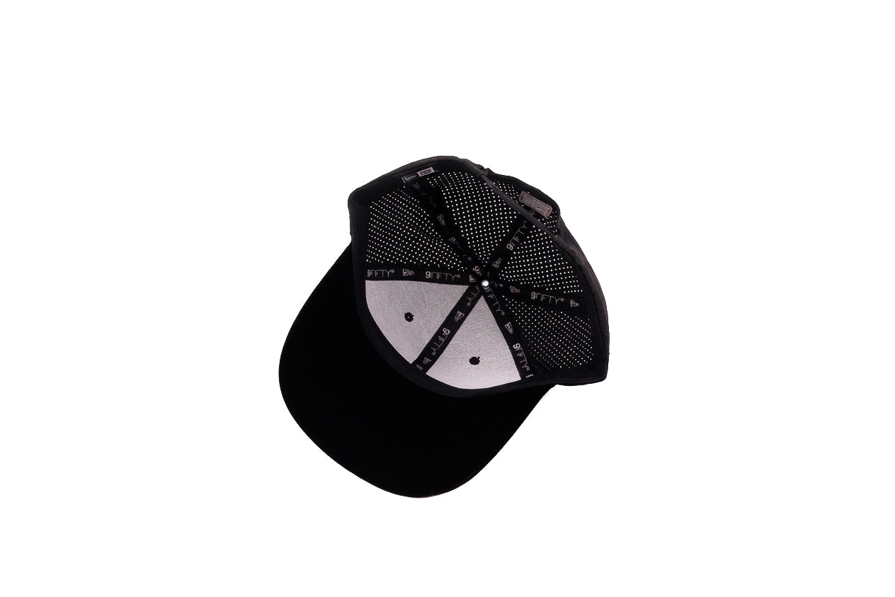 NY New Era Black Snapback Cap