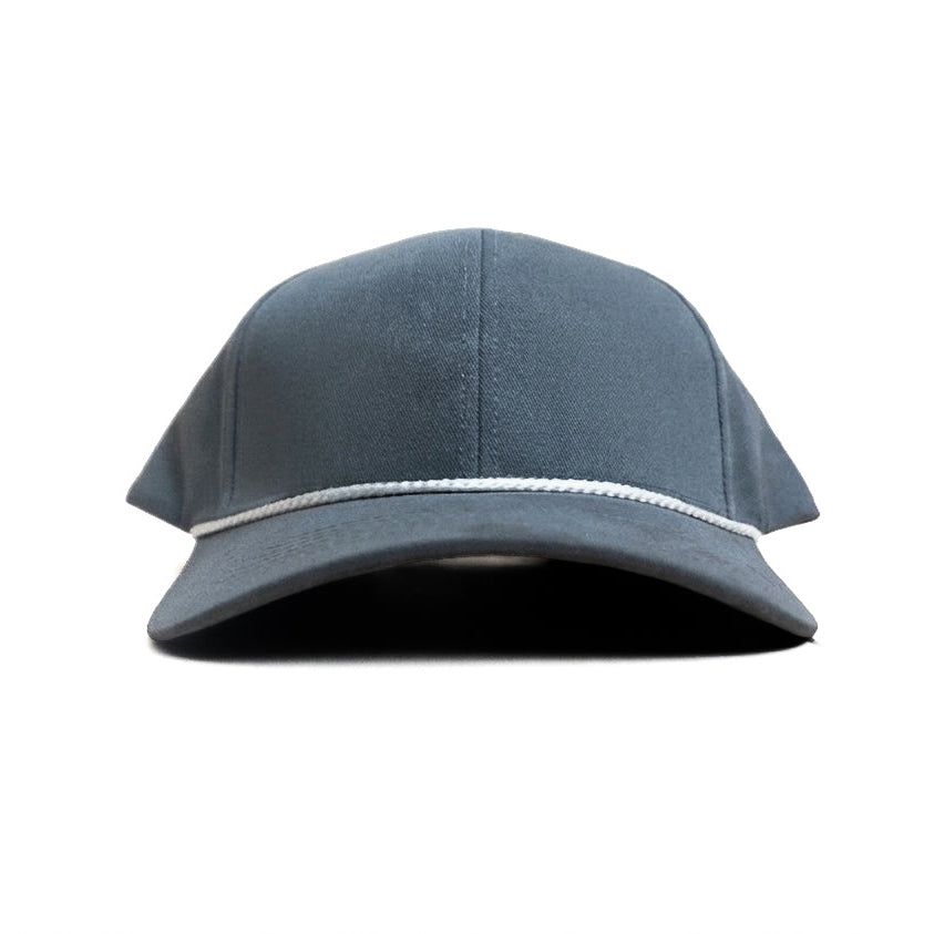 Rope Mode Grey Snapback Cap
