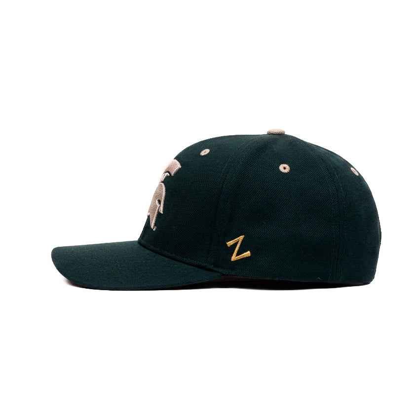 Zephyr Titan Green Snapback Cap