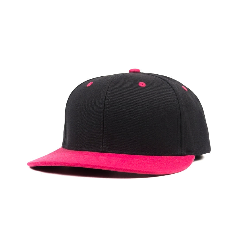 Black Pink Snapback Cap