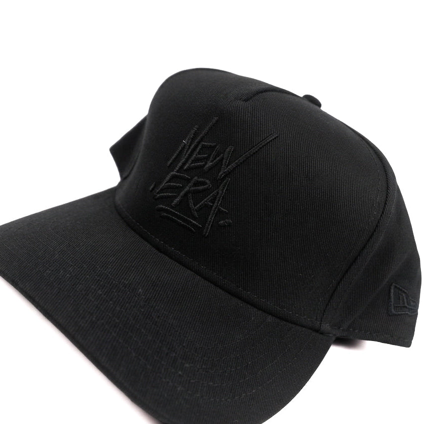New Era Black Snapback Cap