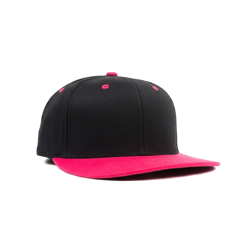 Black Pink Snapback Cap