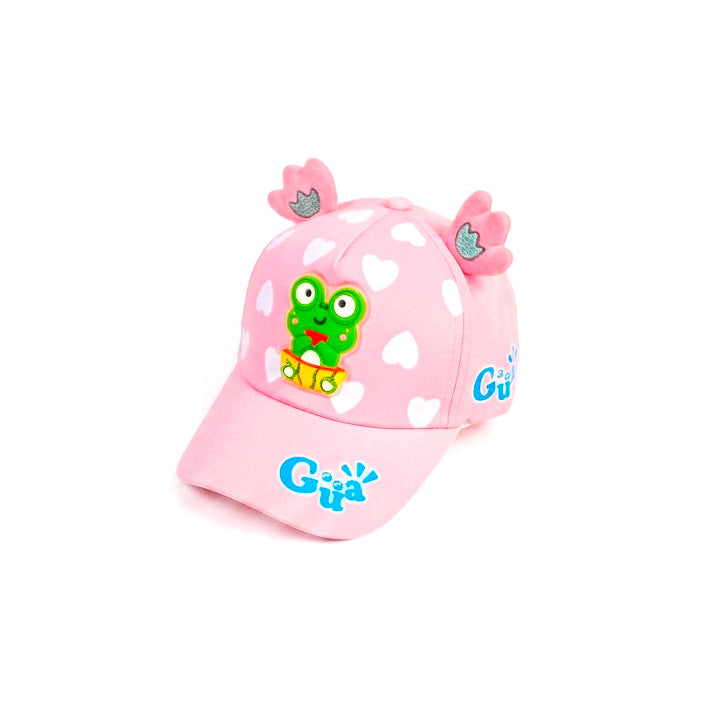 Baby Pink Froggie Gua Funday Kids Cap