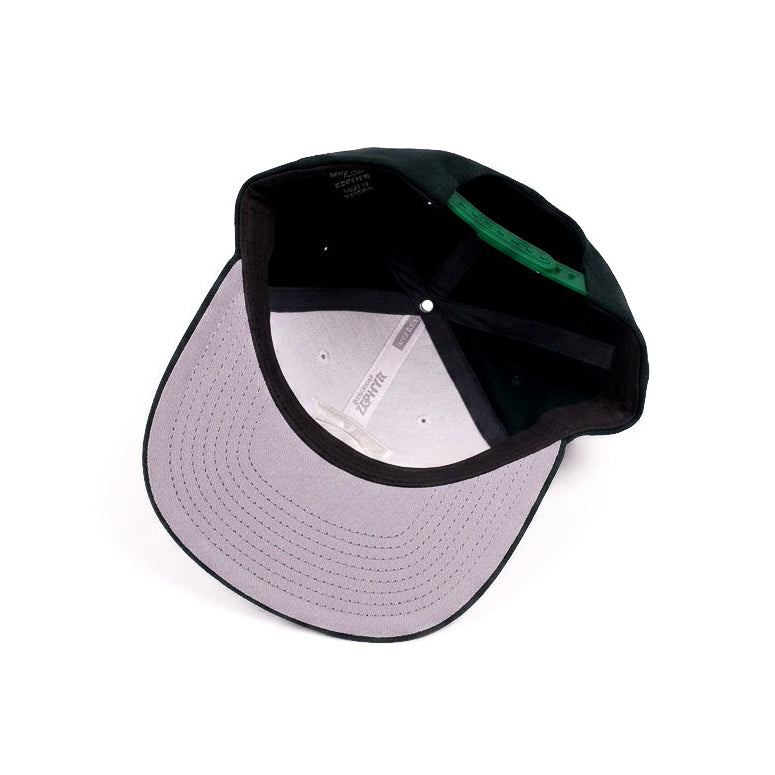Zephyr Titan Green Snapback Cap