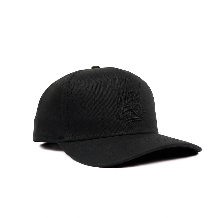 New Era Black Snapback Cap