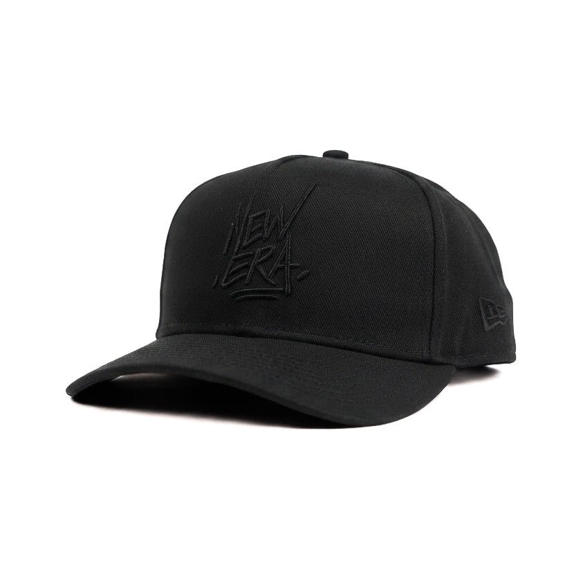 New Era Black Snapback Cap