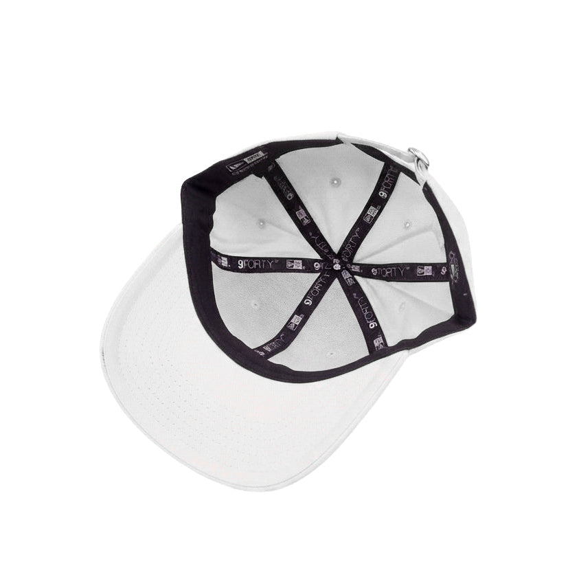 New Era NY White Pink Snapback Cap