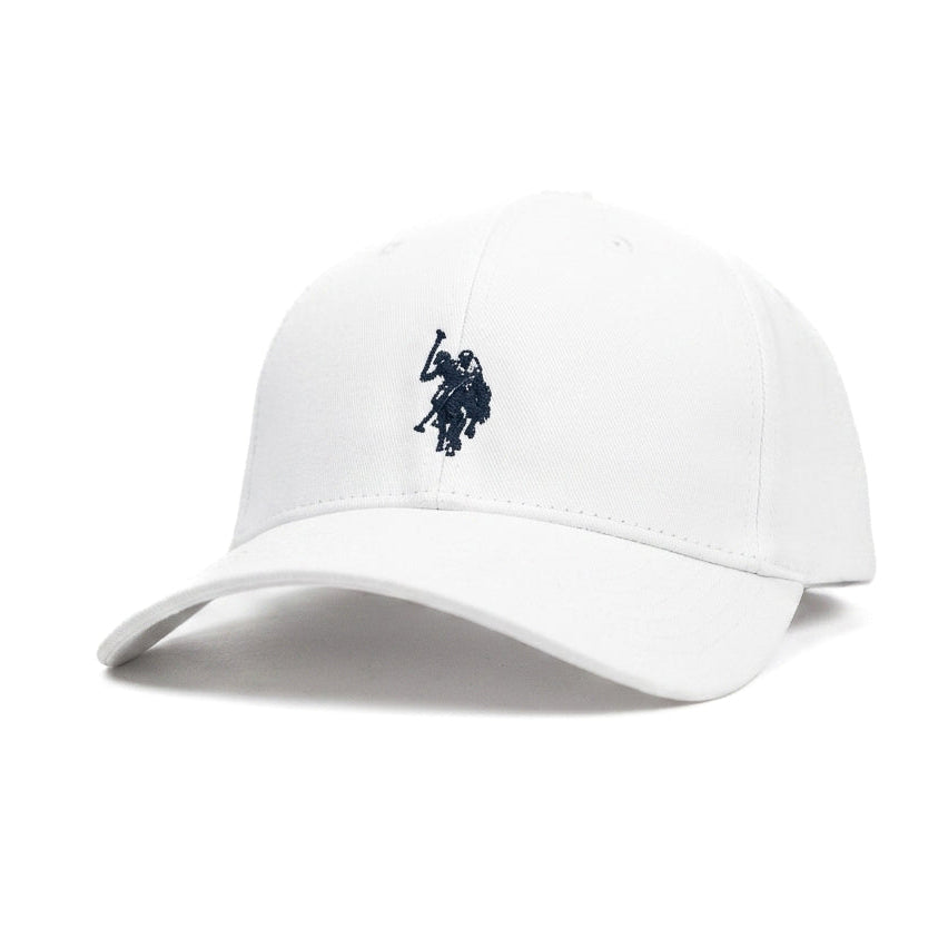 White US Polo Snapback Cap