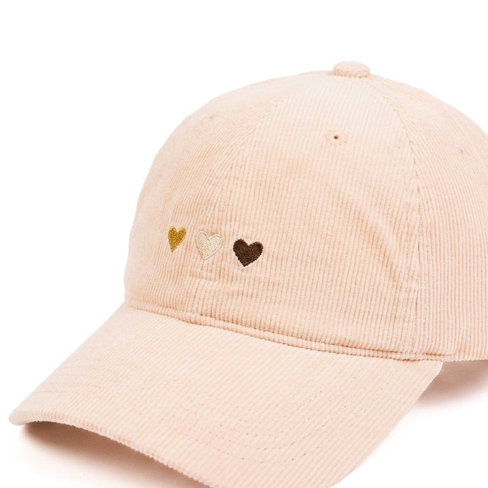 Heart Line Cuordoroy Cap