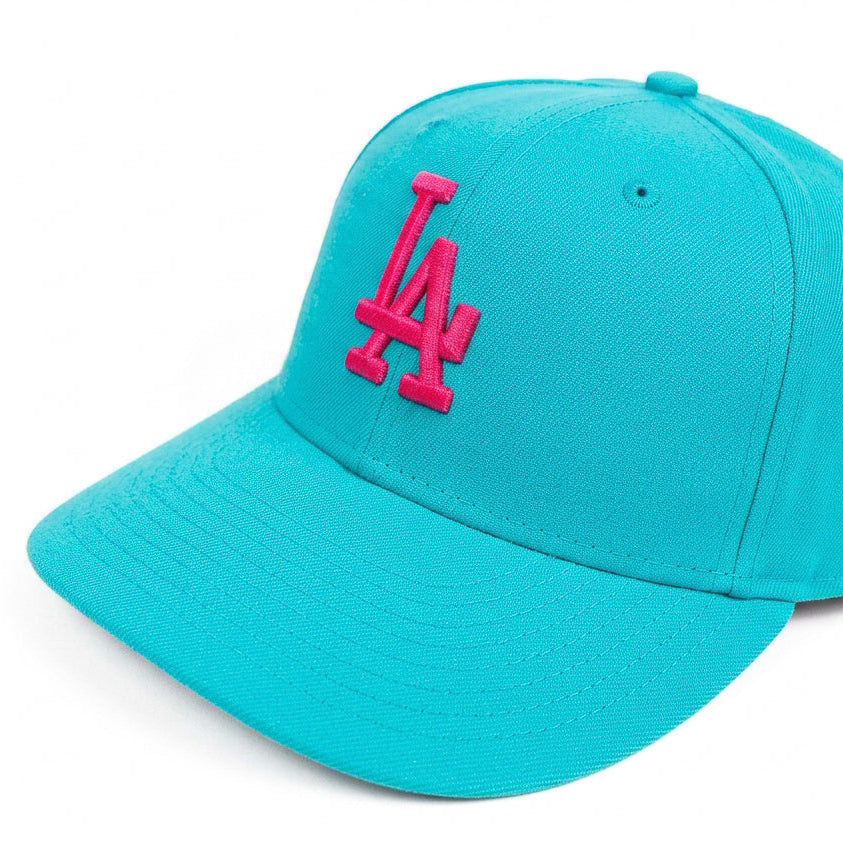 New Era LA Teal Snapback Cap