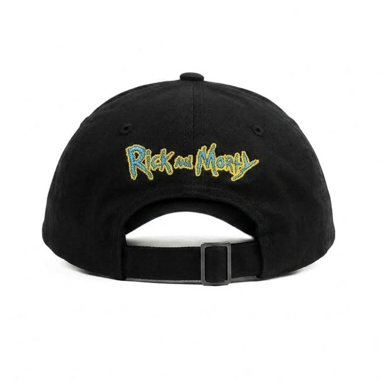 RIck And Morty Black Bockless Cap