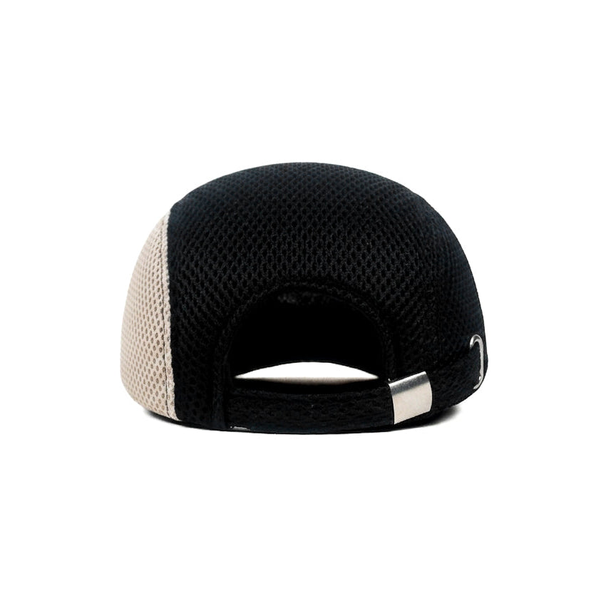 Black and White Vintage Newsboy Cap
