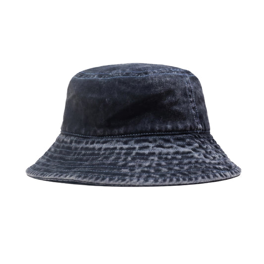 Black Acid Wash Bucket Cap