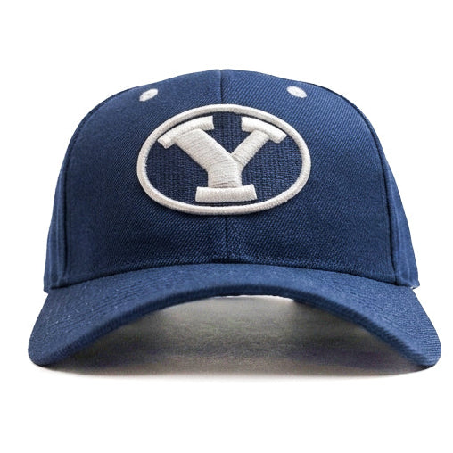 Y Blue Fitted  Cap
