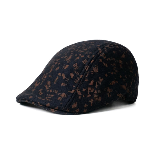 Red Obsidian Newsboy Cap