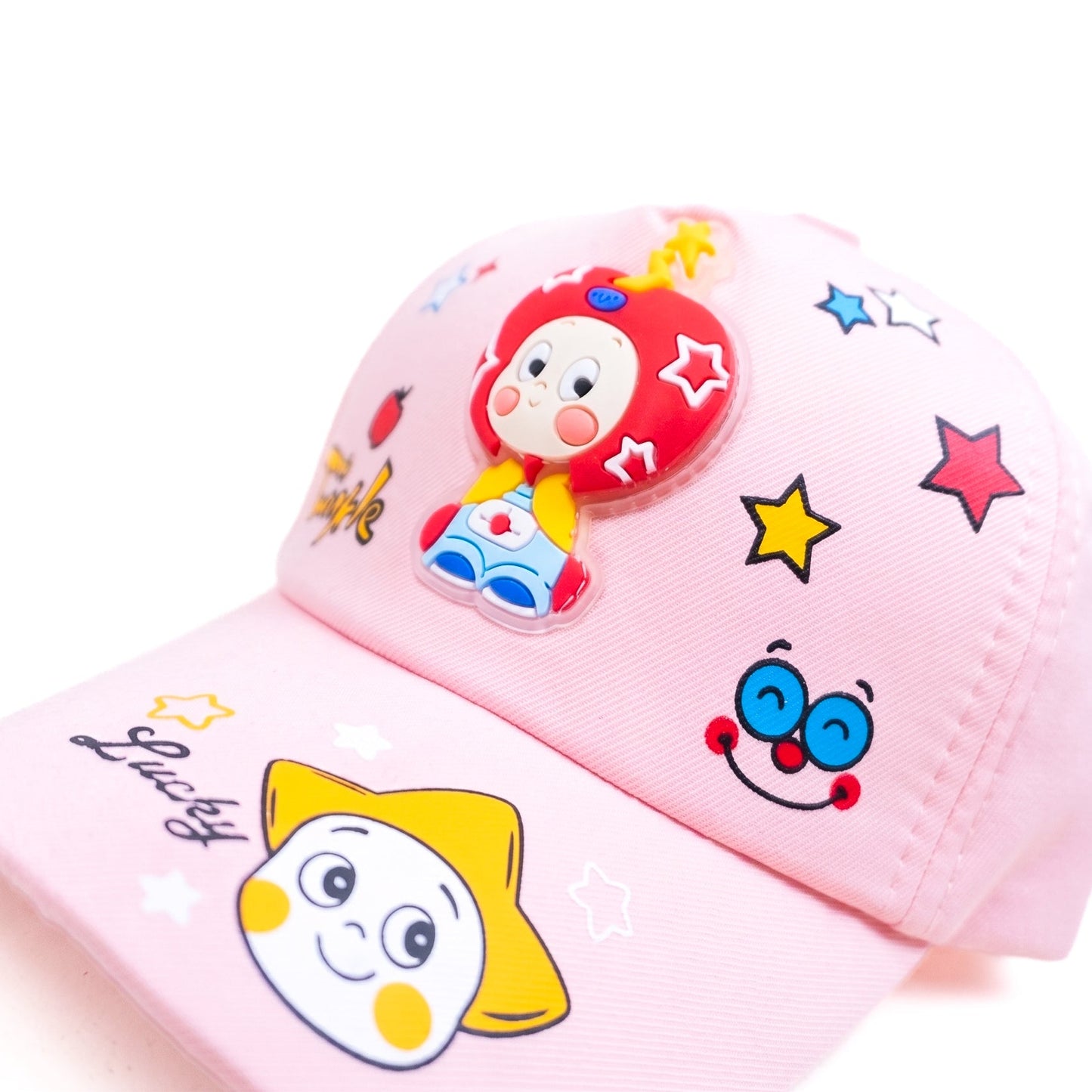 Lucky Twinkle Pink Kids Funday Cap