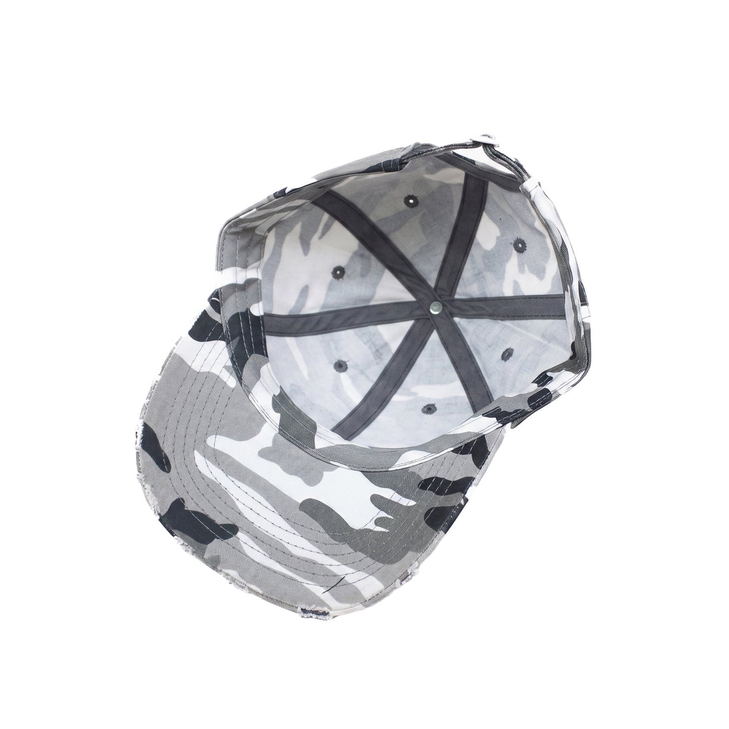 White Camo Army Cap