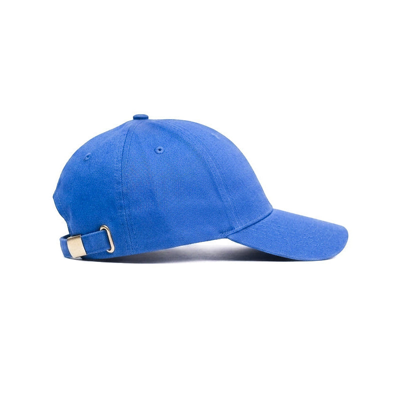 Washed Denim Metal Patched (Deep Blue)