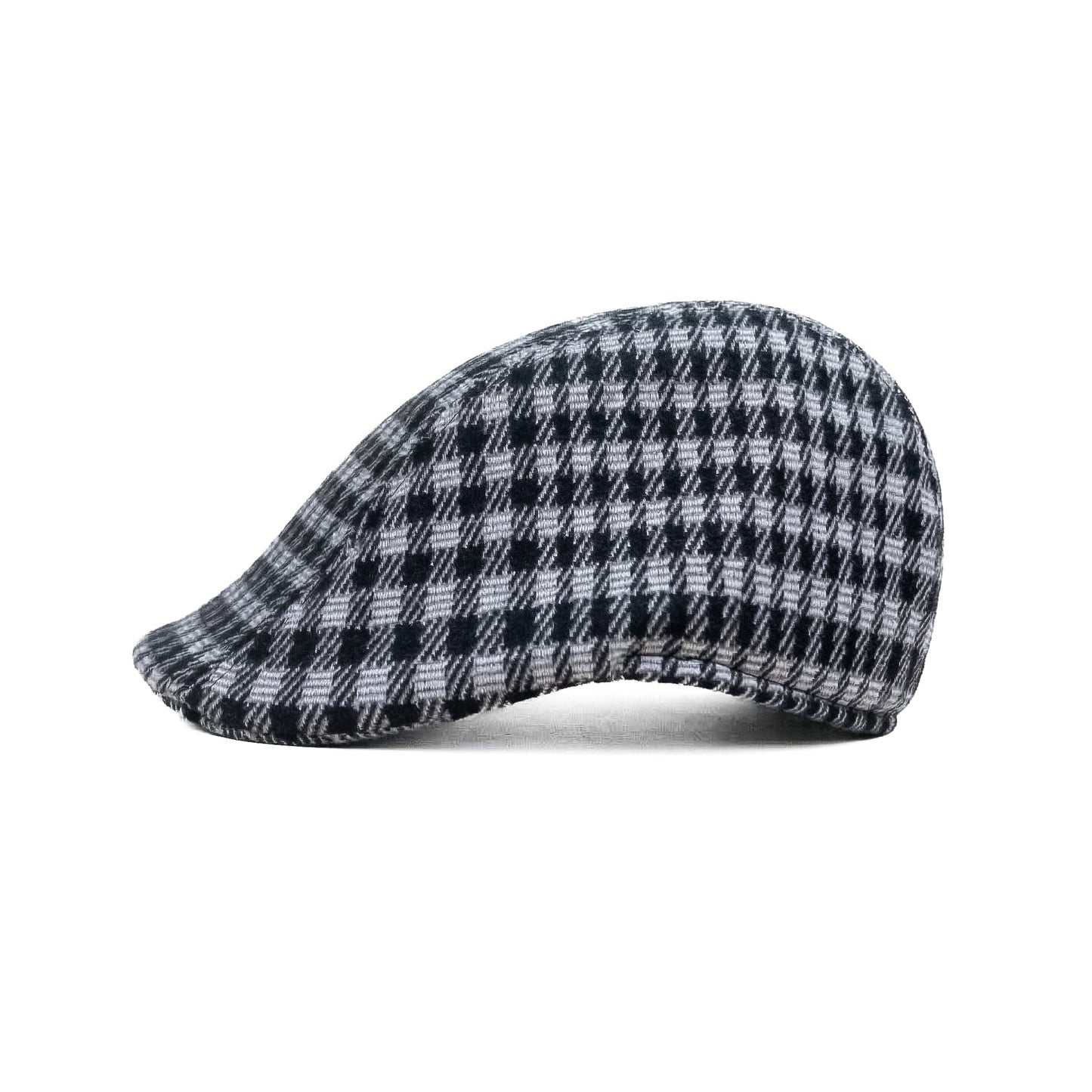 Checked Newsboy Cap