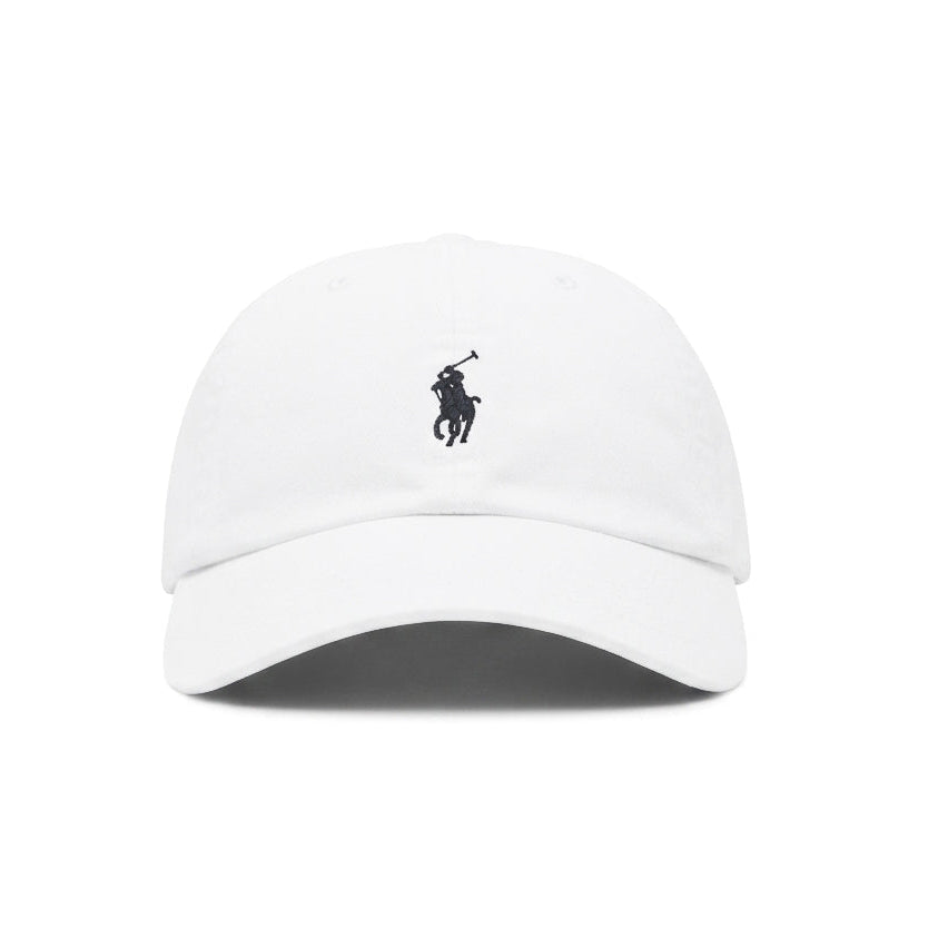 US Polo White Snapback Cap