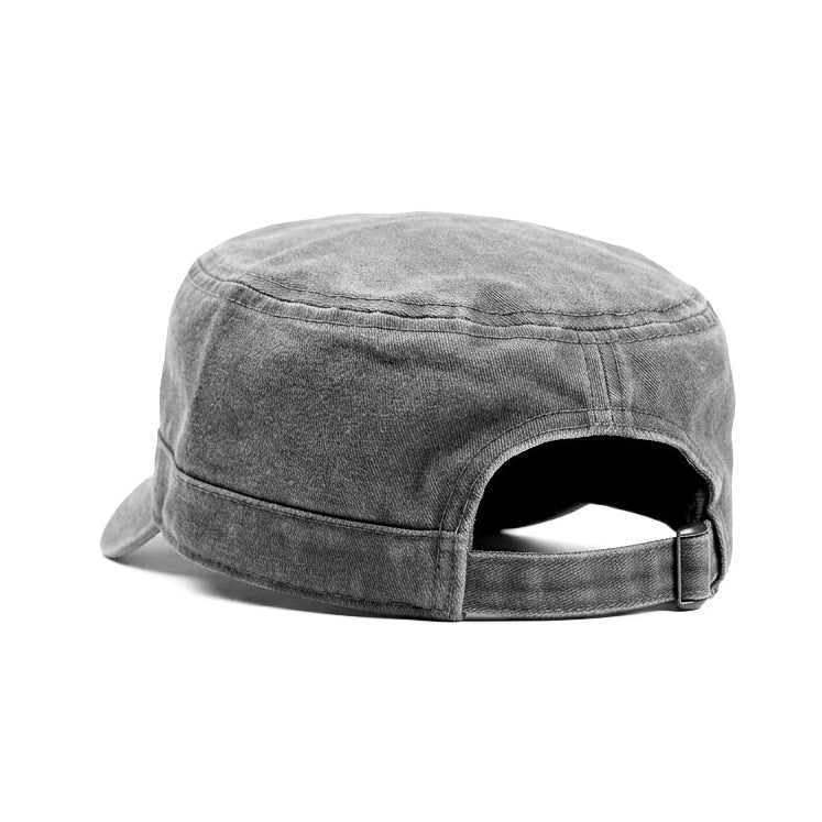 Millitary Light Grey Denim Jeans Cap