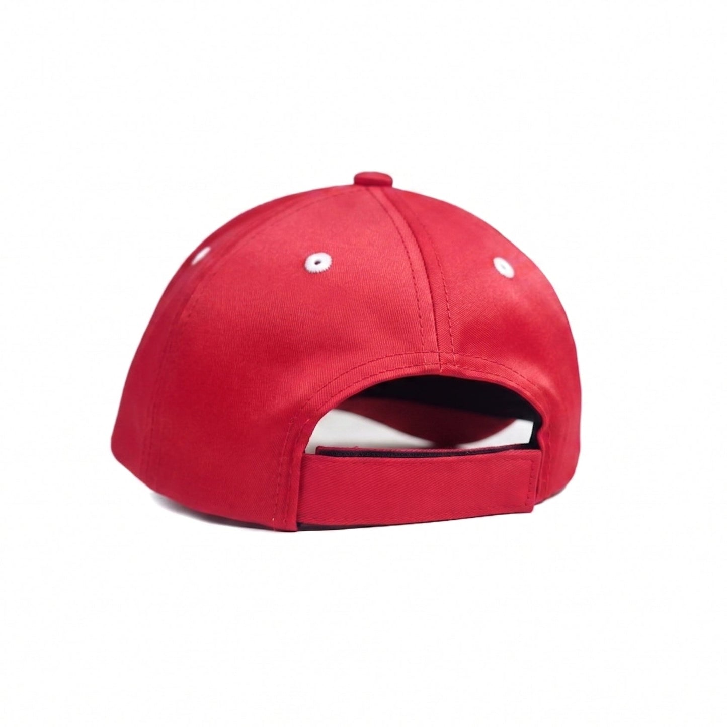 Wing Wheel Red Snapback Cap