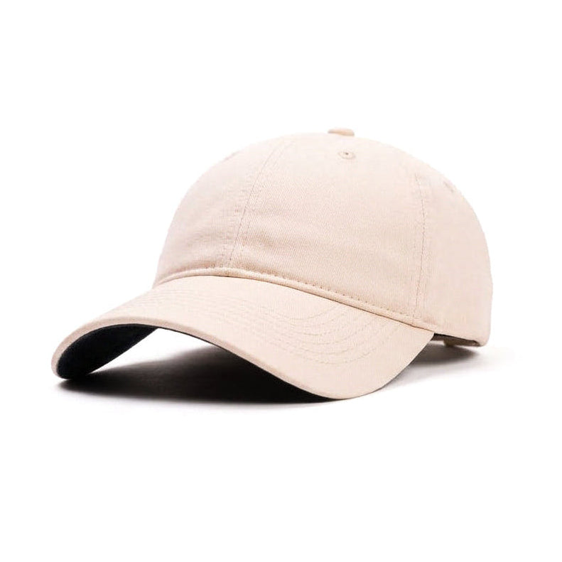 Ponytail Scrubbed Cream Denim Cap