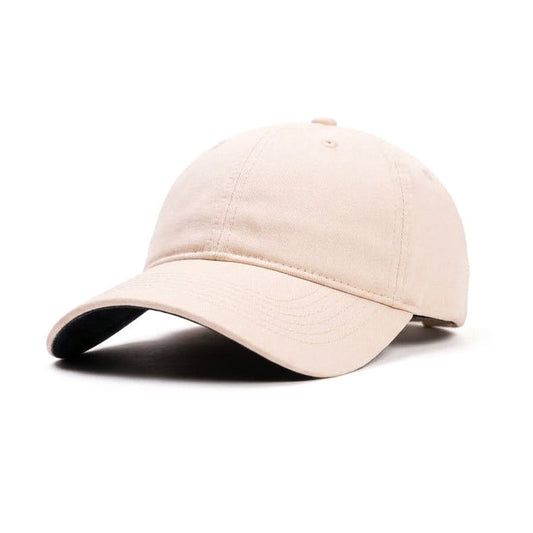Ponytail Scrubbed Cream Denim Cap