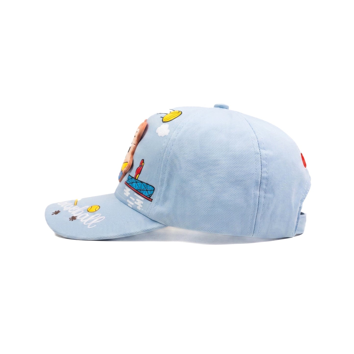 Blue Teady Power Attack  Kids Funday Baseball Cap