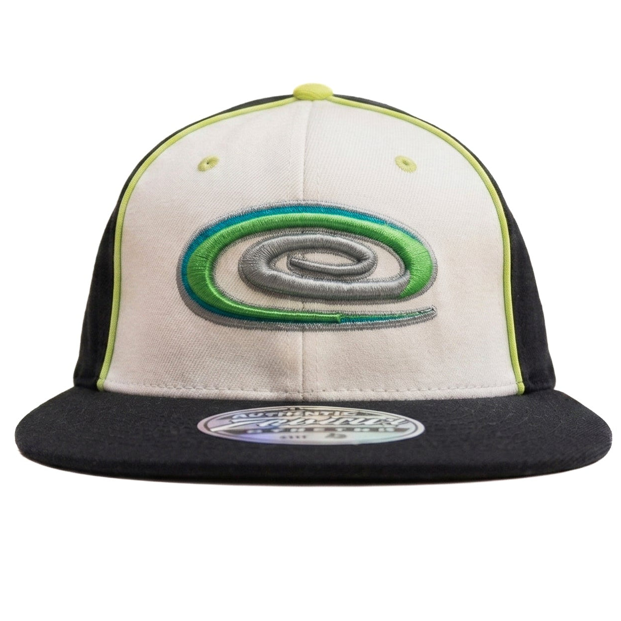 Zephyer Green Twister Snapback Cap
