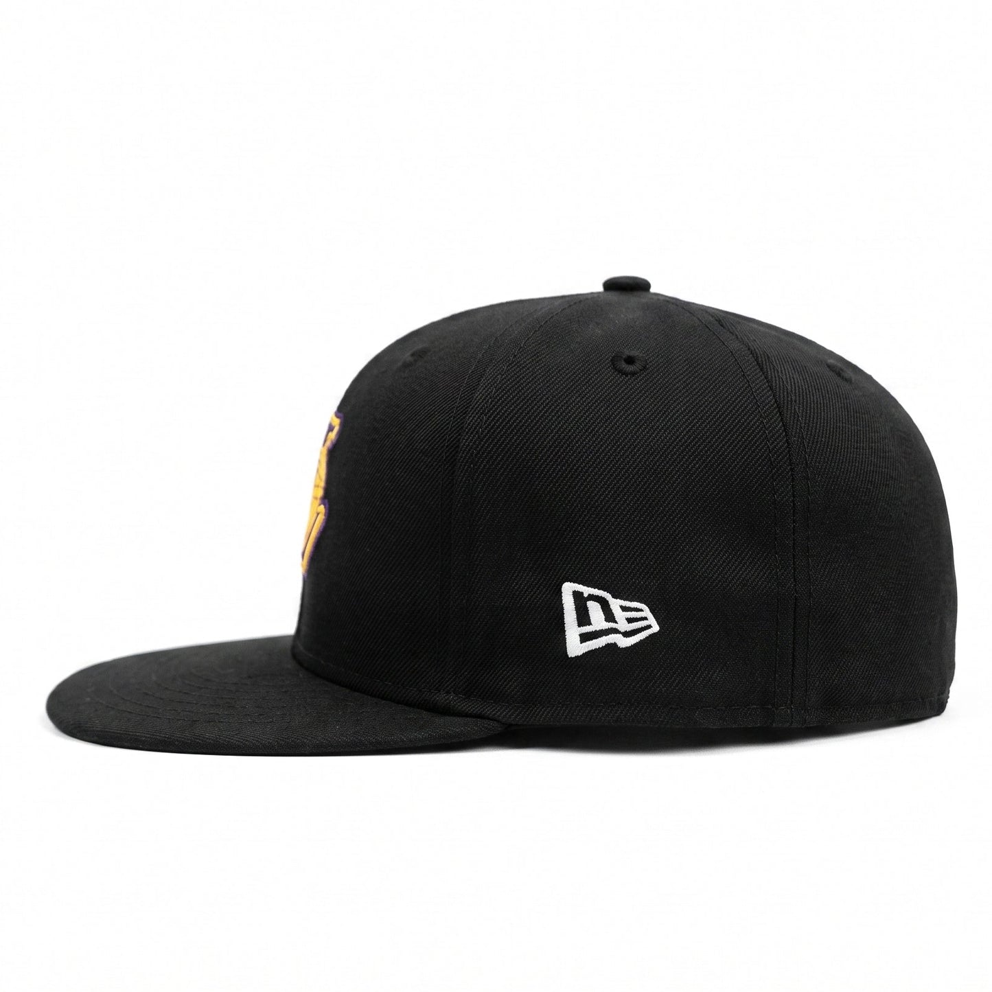 New Era LA Black Snapback Cap