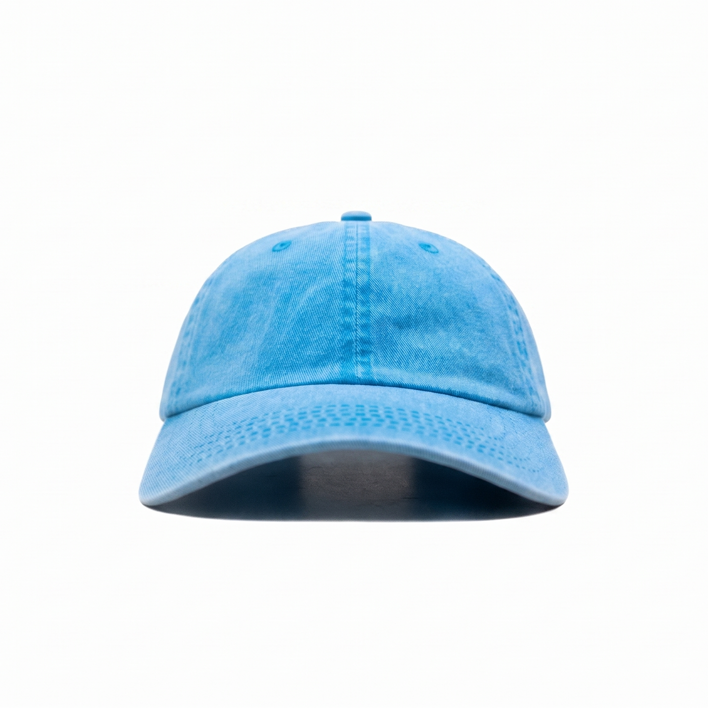Washed Denim Metal Patched (Light Blue)