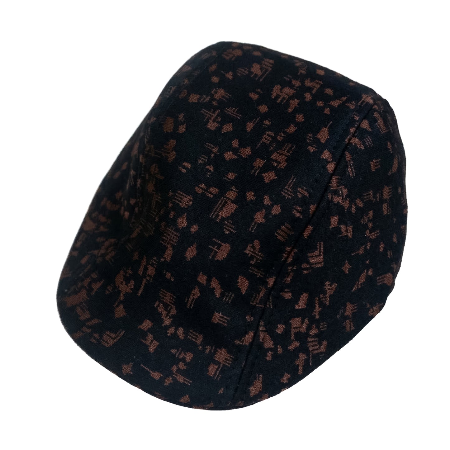 Red Obsidian Newsboy Cap