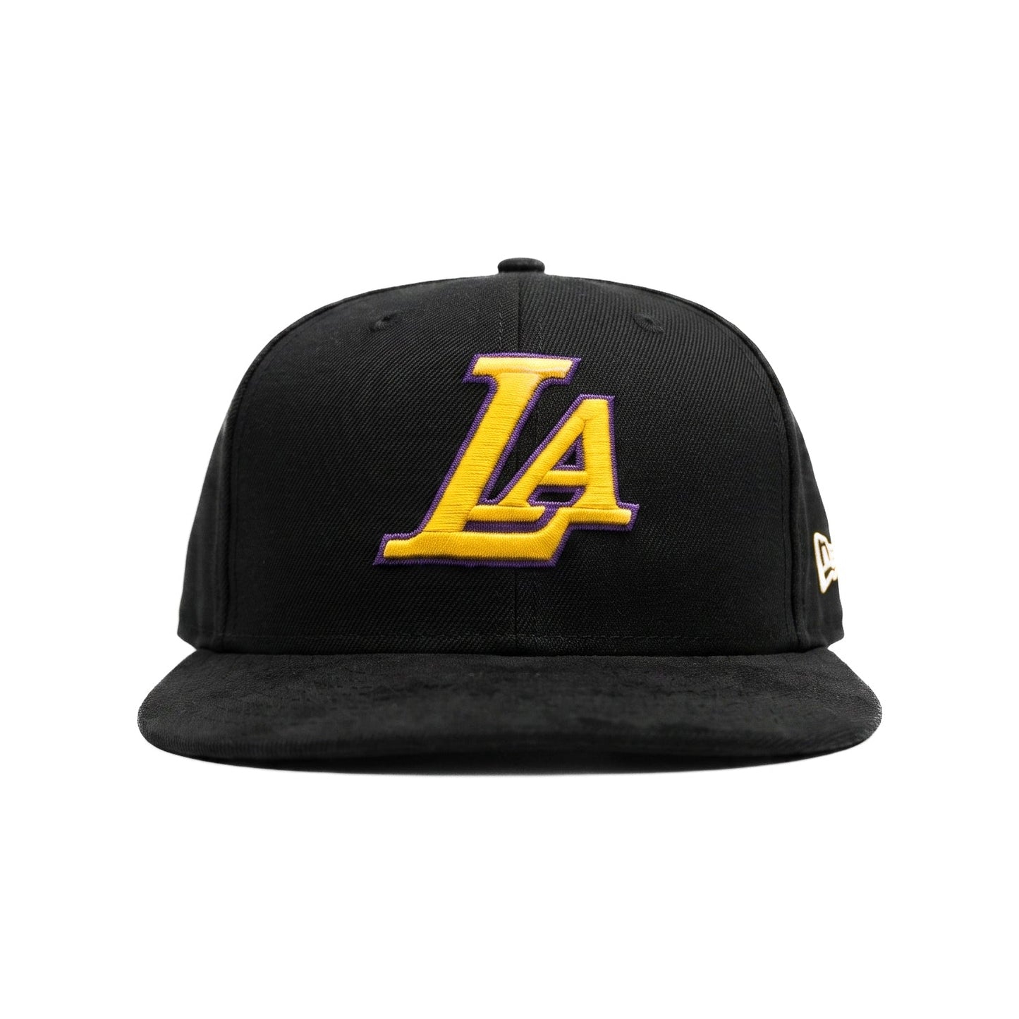New Era LA Black Snapback Cap