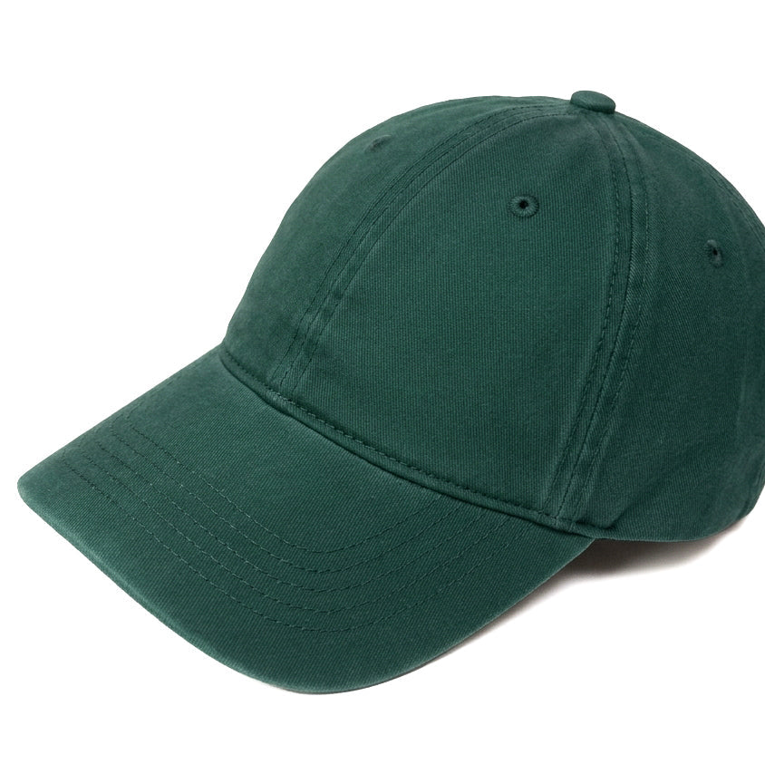 Ponytail Scrubed Deep Green Jeans Cap