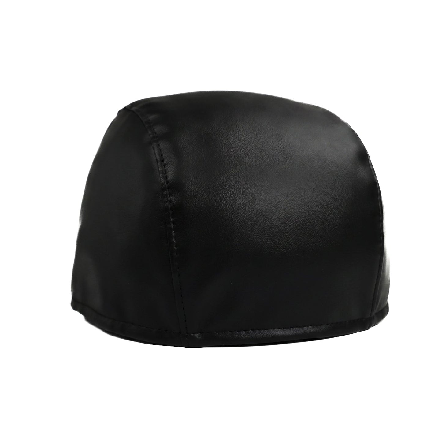 Raven Leather Cap