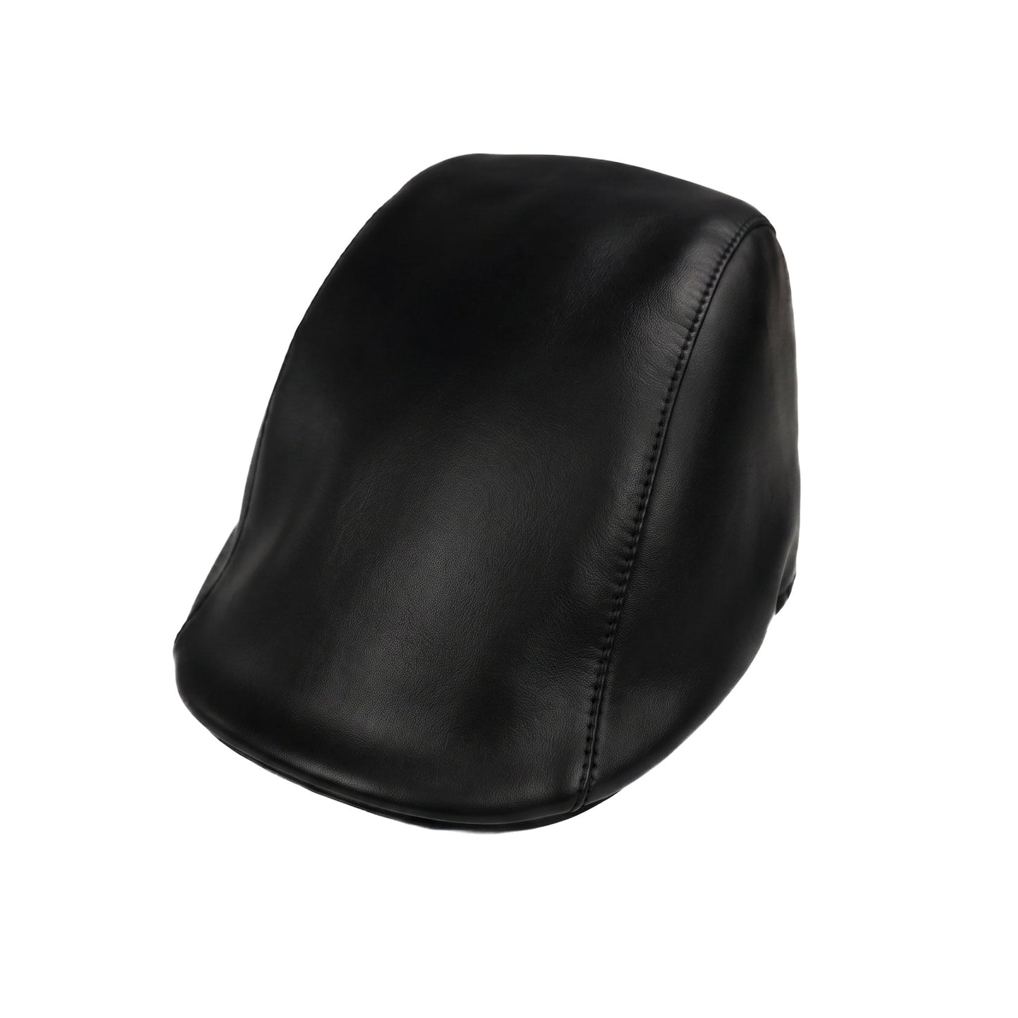 Raven Leather Cap