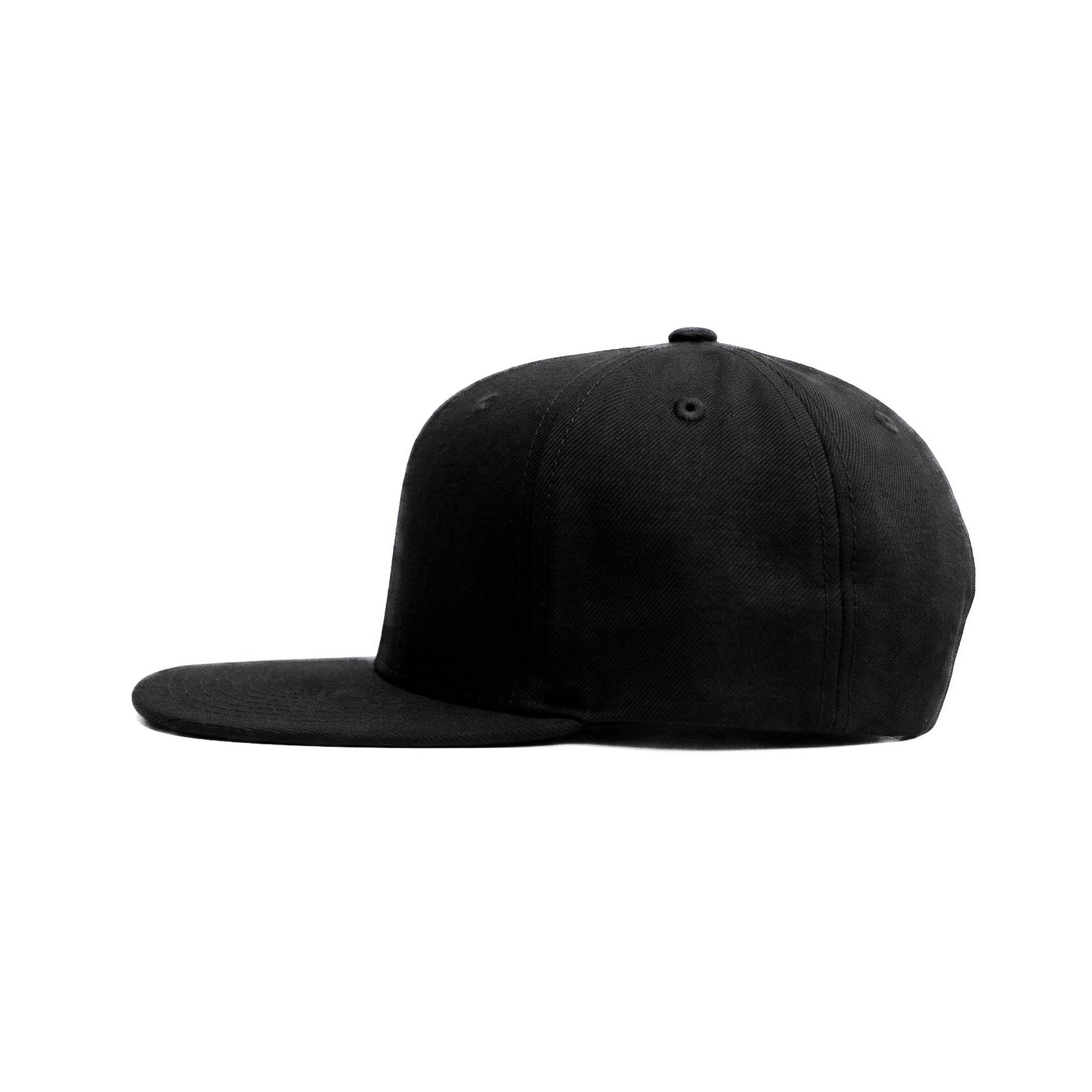 JK Black Snapback Cap