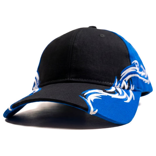 Blue Flare Baseball Cap