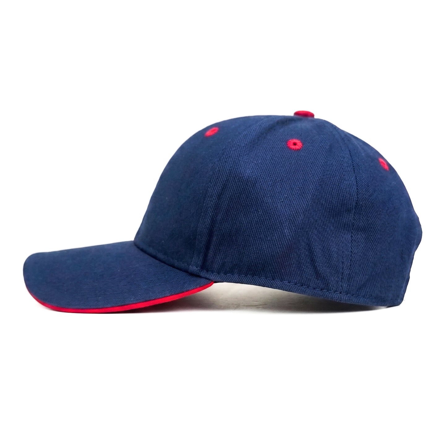 Red Spiral Snapback Cap