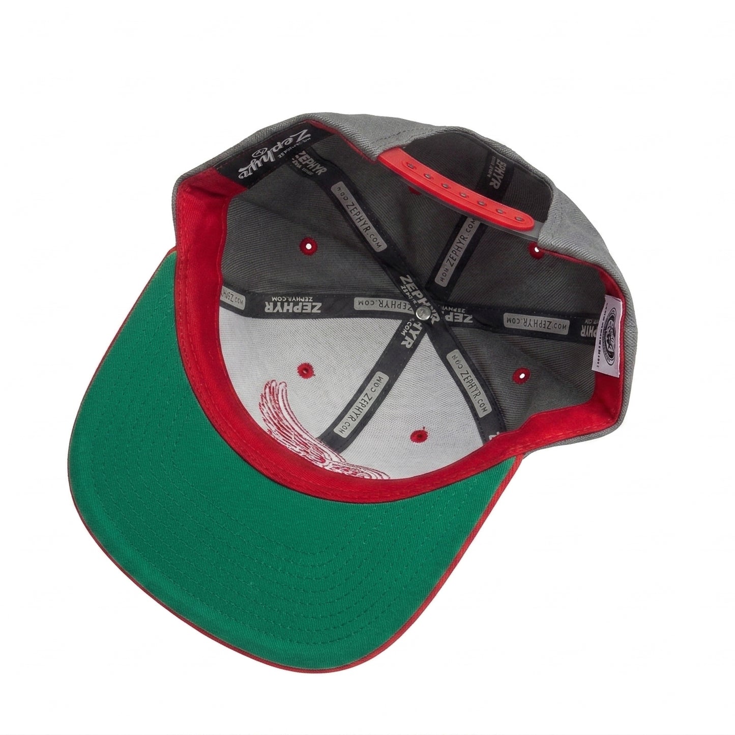 Zephyer Wing Wheel Fitted Snapback Cap