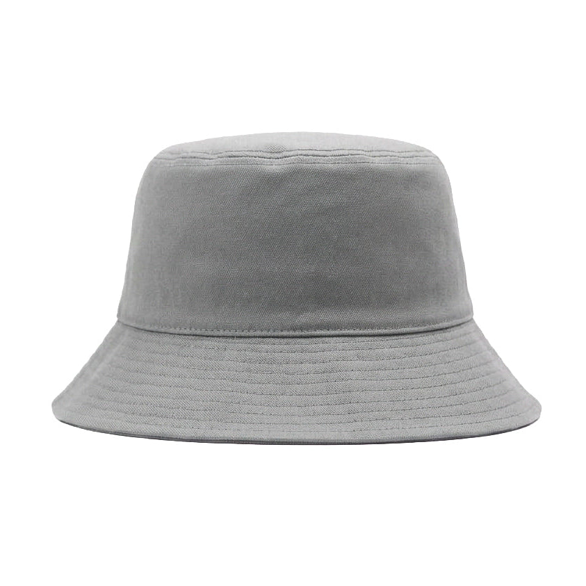 Grey Spinal Bucket Hat