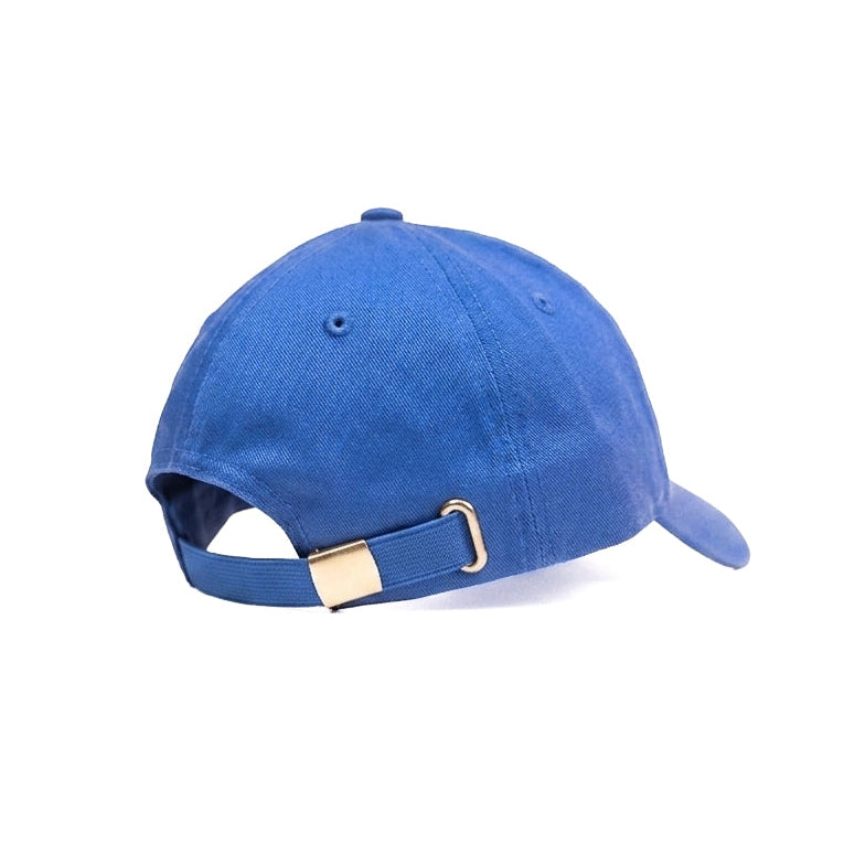 Washed Denim Metal Patched (Deep Blue)