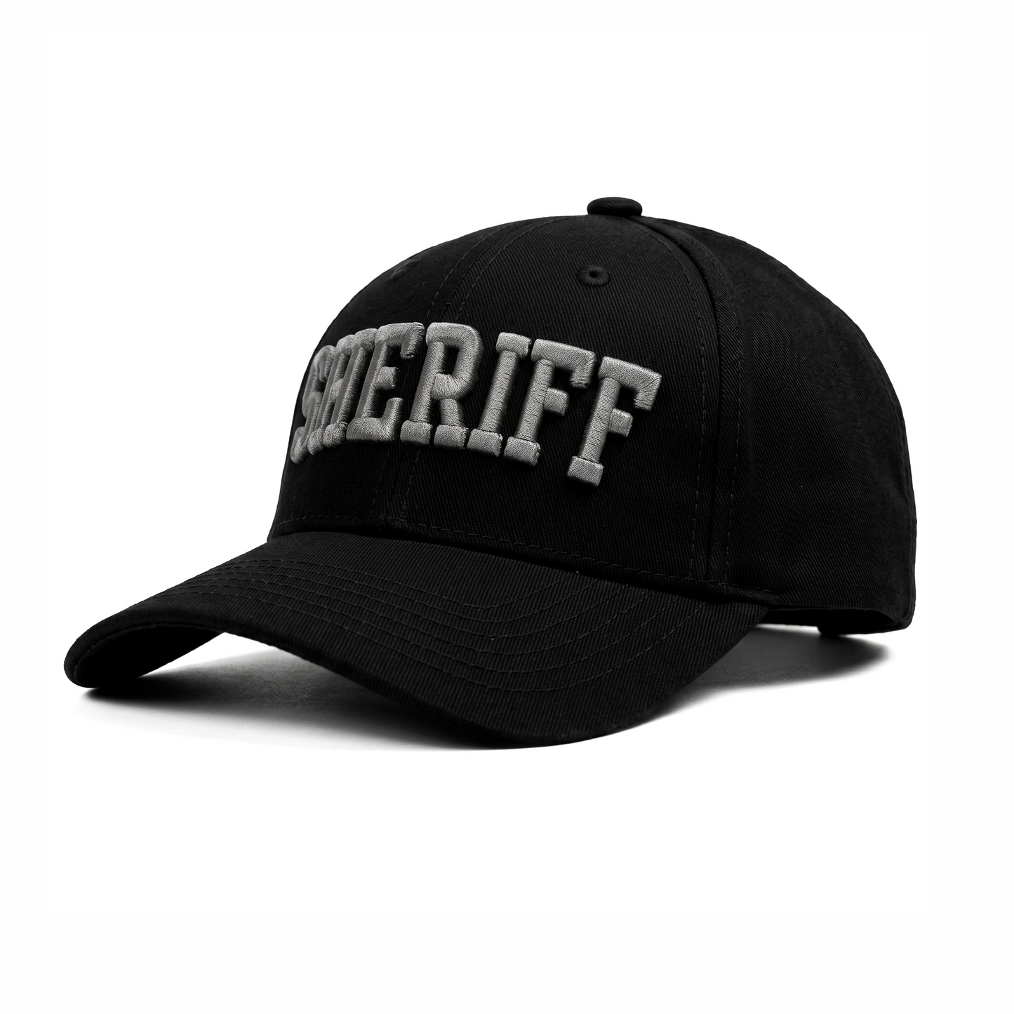 Sheriff black Fitted Cap