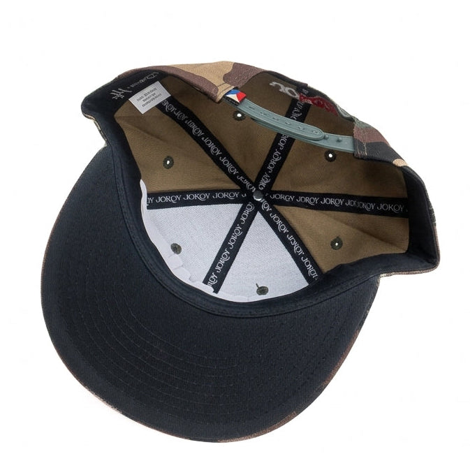 Jk Camo Millitary Snapback Cap